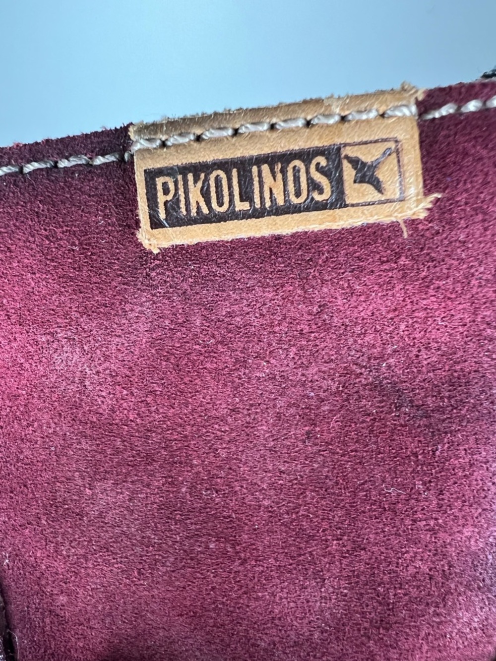 Pikolinos Ordino Leather Ankle Boots In Garnet Size 38/ 7.5-8 - Picture 9 of 9